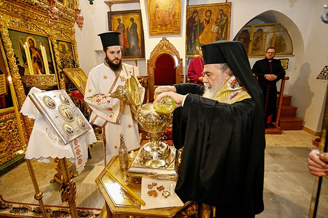 image Holy oil for King Charles&#8217; coronation consecrated in Jerusalem