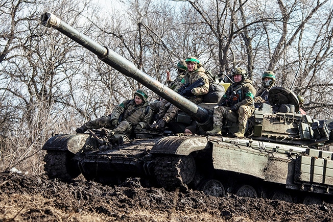 image Russians claim control over Bakhmut&#8217;s east, Ukrainians defiant
