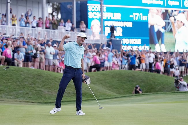 image Scheffler romps to Players Championship win, reclaims top ranking