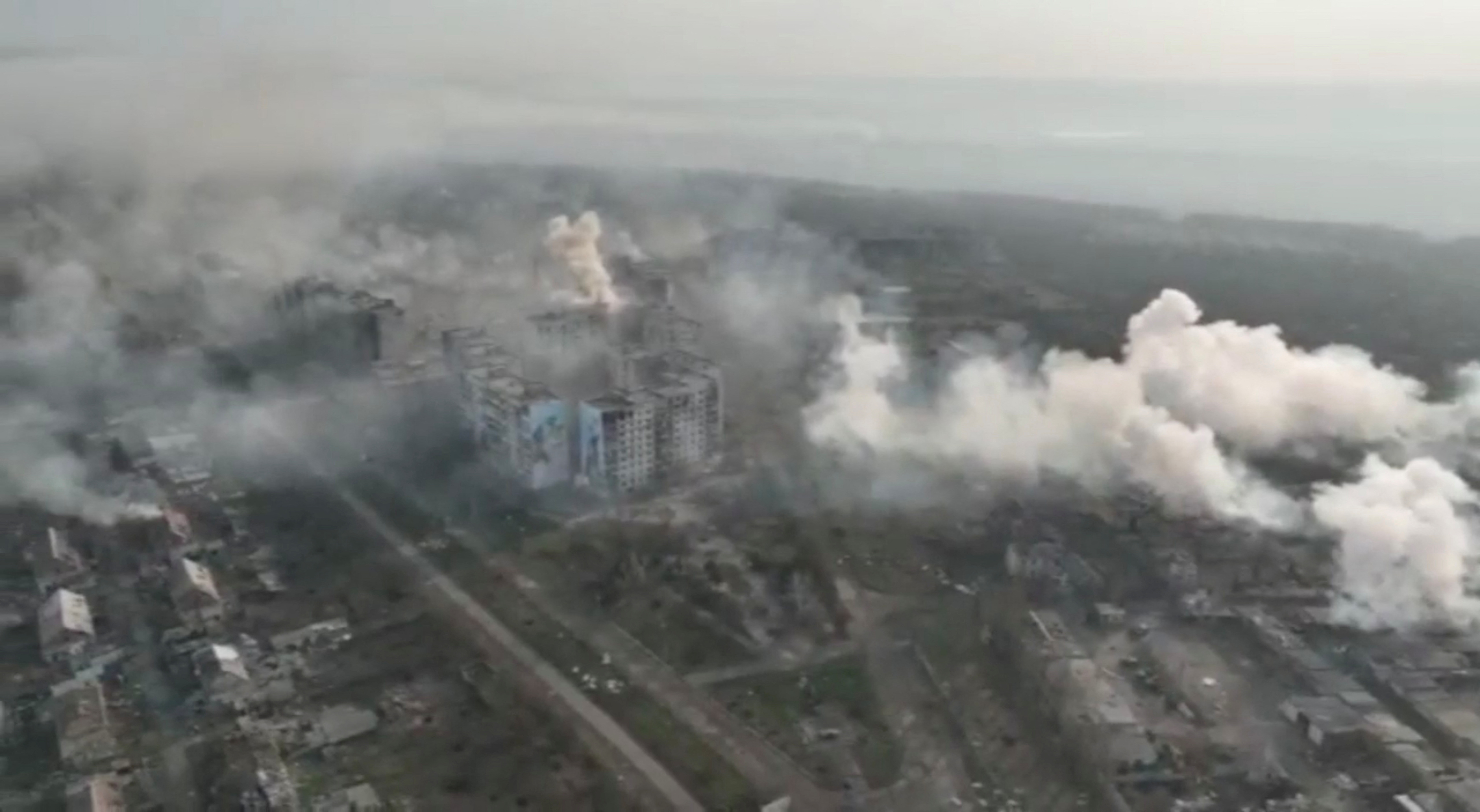 image Ukraine says Russian forces make progress in frontline city of Bakhmut