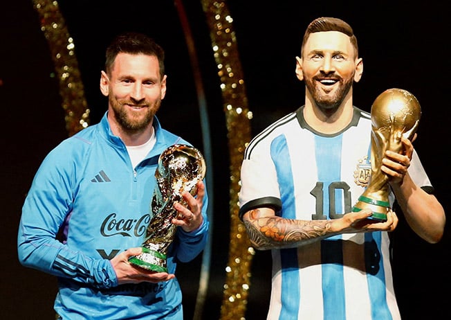 image Messi statue to stand next to Maradona, Pele at CONMEBOL museum