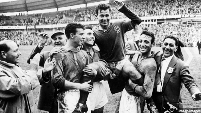 image Former France great Fontaine dies aged 89