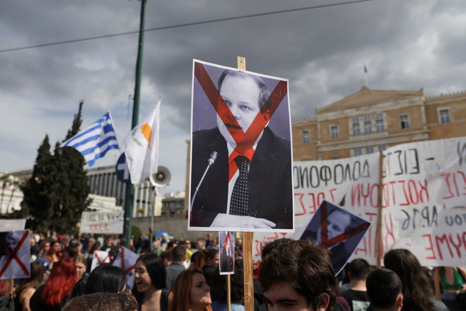 image Greeks rally over train crash, labour unions gear for more walkouts