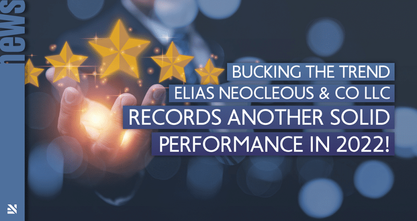 image Elias Neocleous bucks the trend with solid performance in 2022