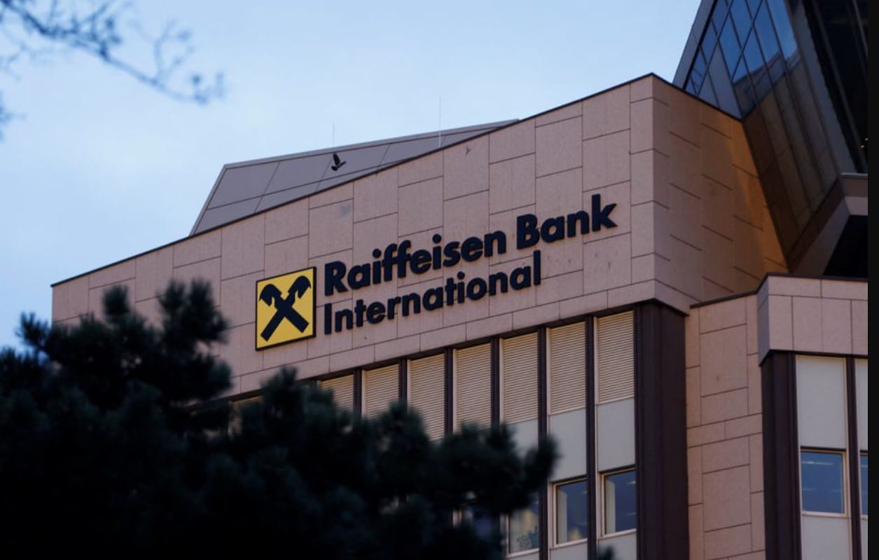 cover ECB pressures Austria&#8217;s Raiffeisen bank to quit Russia