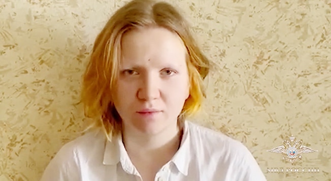 image Russia accuses Ukraine of blowing up war blogger, arrests woman