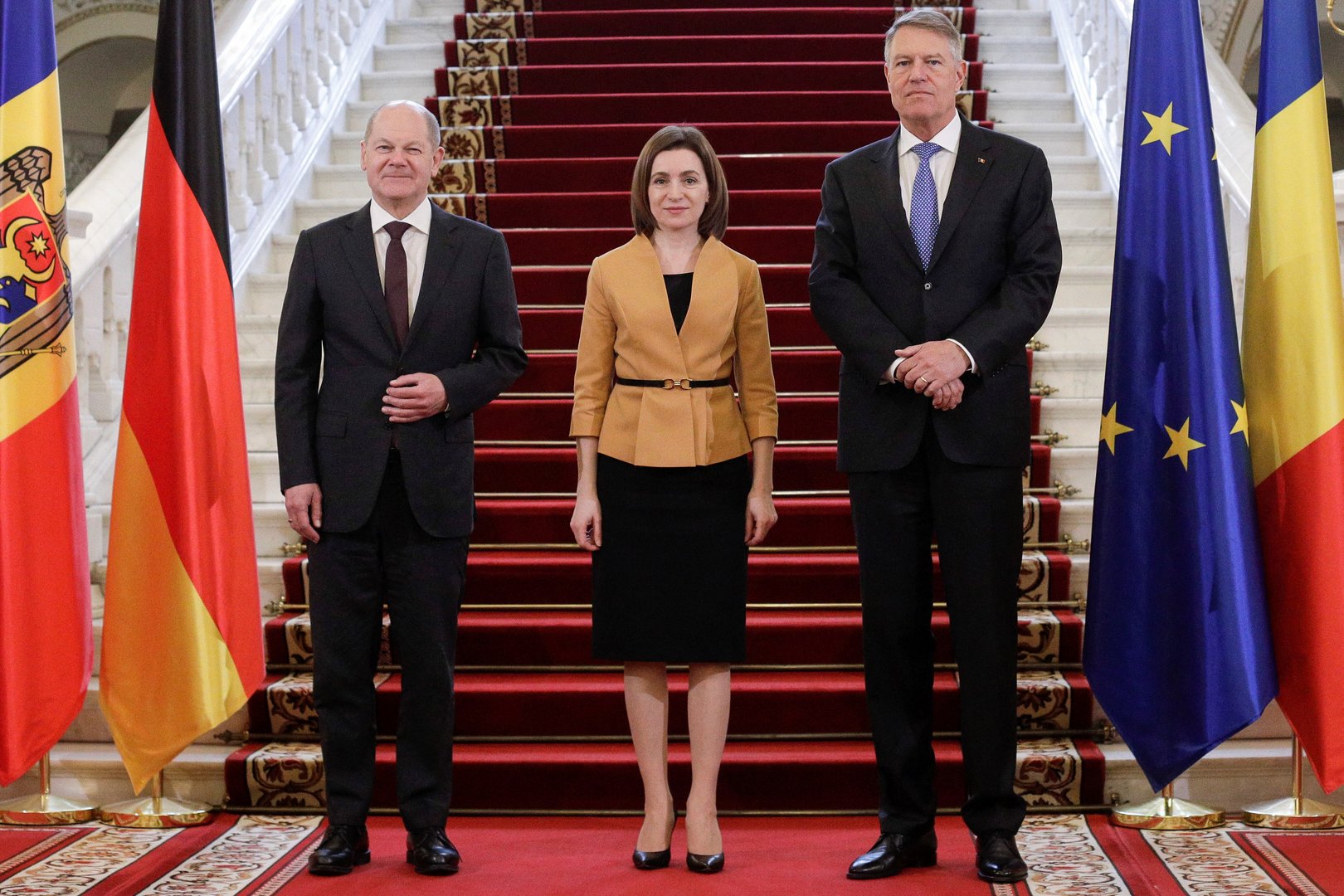 image Germany&#8217;s Scholz in Bucharest to shore up support for Romania, Moldova
