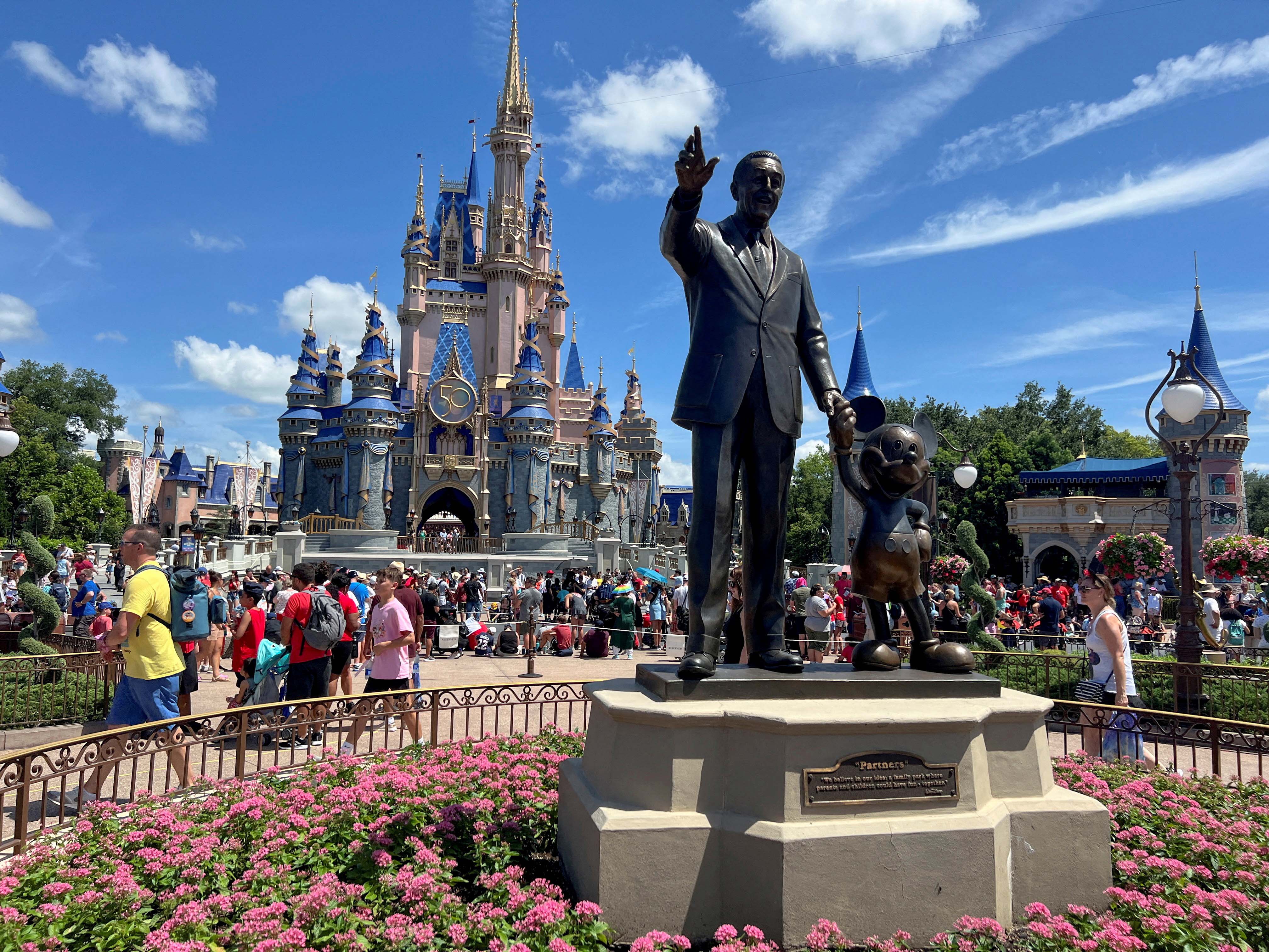 image DeSantis takes aim at Disney, vows to void Florida theme park development agreement
