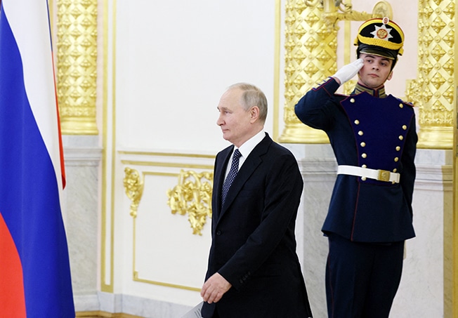 image Putin berates US and EU ambassadors at Kremlin ceremony