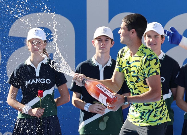 image Alcaraz thrashes Tsitsipas to clinch back-to-back Barcelona titles