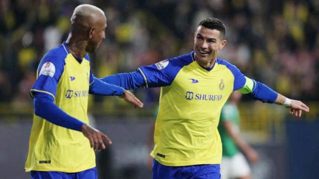 cover Ronaldo overshadowed by prolific Al-Nassr team-mate Talisca