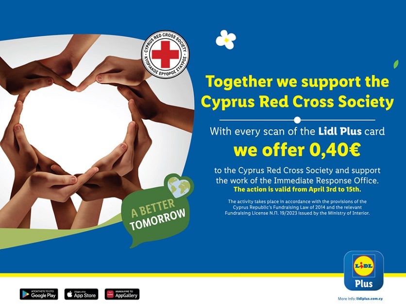 image Lidl supports Cyprus Red Cross for 10th consecutive year