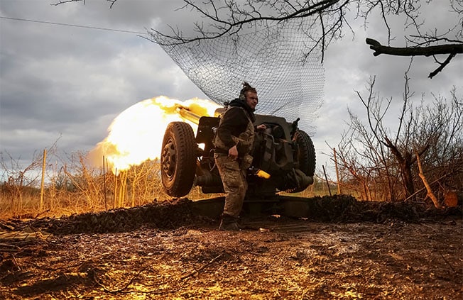 image Ukraine war spurs record global spending on military