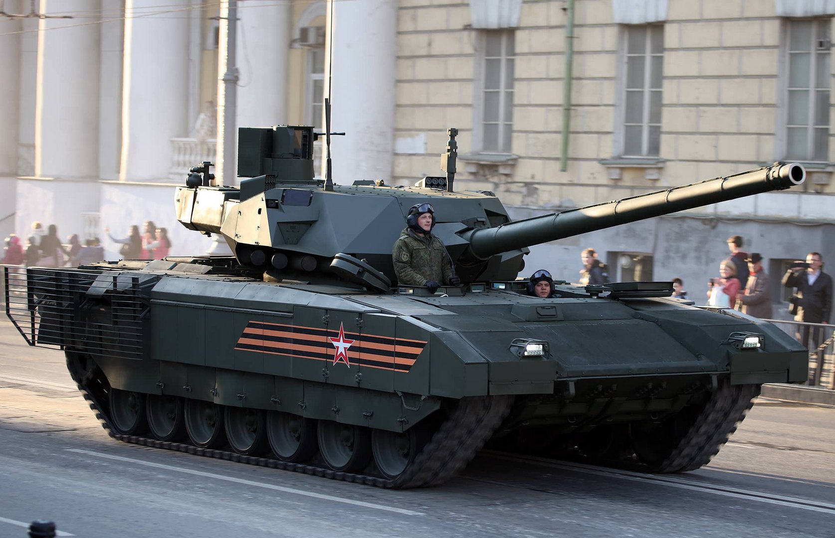 image Russia&#8217;s new T-14 Armata battle tank debuts in Ukraine