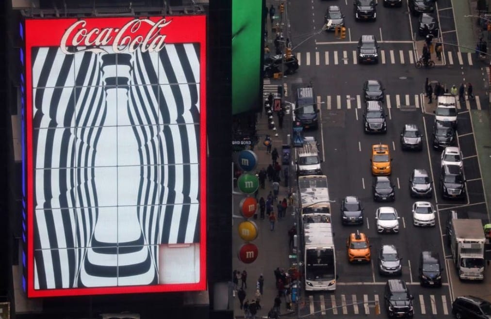 image Coca-Cola beats estimates on steady demand despite price hikes