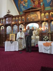 diaspora andy economou cpeaking in church