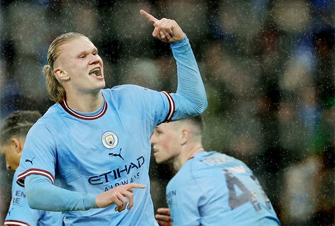 image Man City goal machine Haaland fit to play against Southampton
