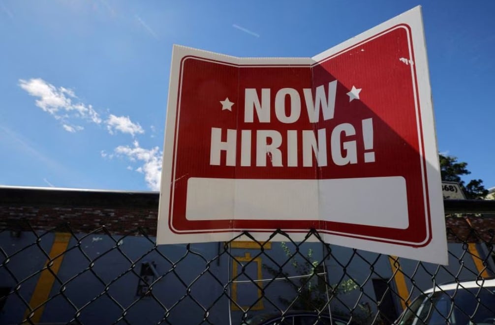 image US job growth expected to moderate but remain at brisk pace in March