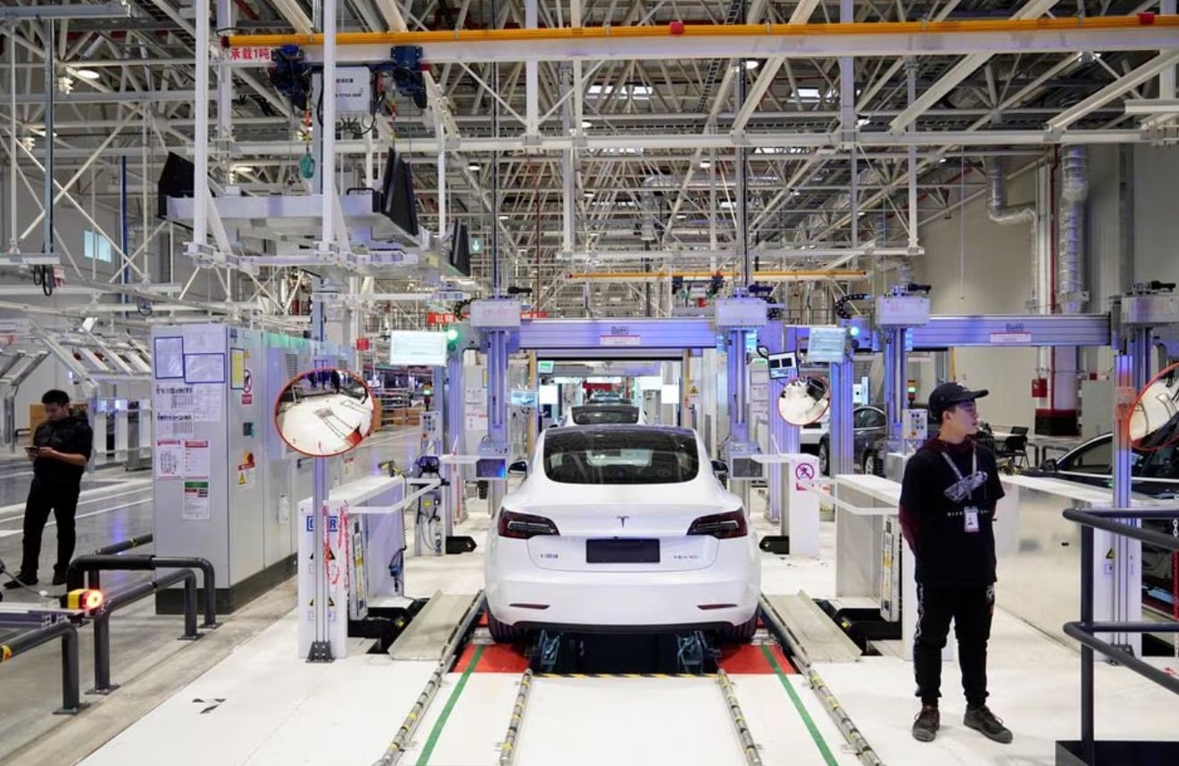 image Tesla&#8217;s Shanghai plant, targeted by worker protest, is key hub for EV maker