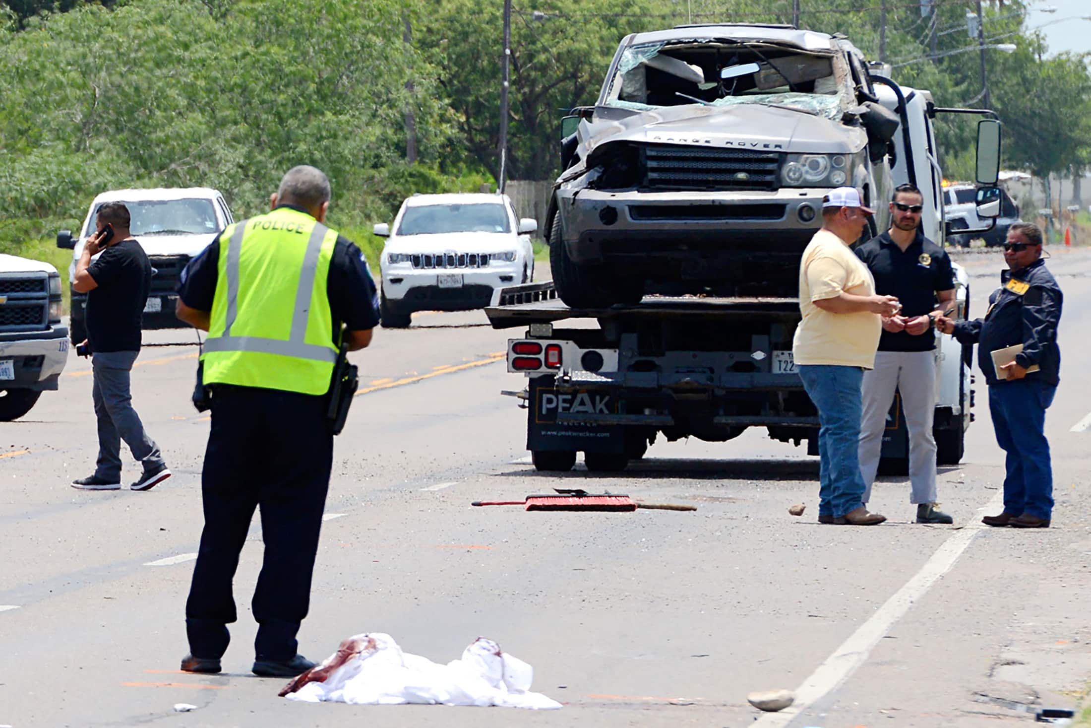image Driver arrested after 7, including migrants, killed in Brownsville, Texas