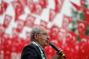 file photo: presidential candidate kemal kilicdaroglu holds a rally ahead of presidential elections, in bursa