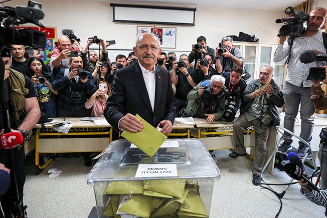 image Turkey opposition contests thousands of ballots after election