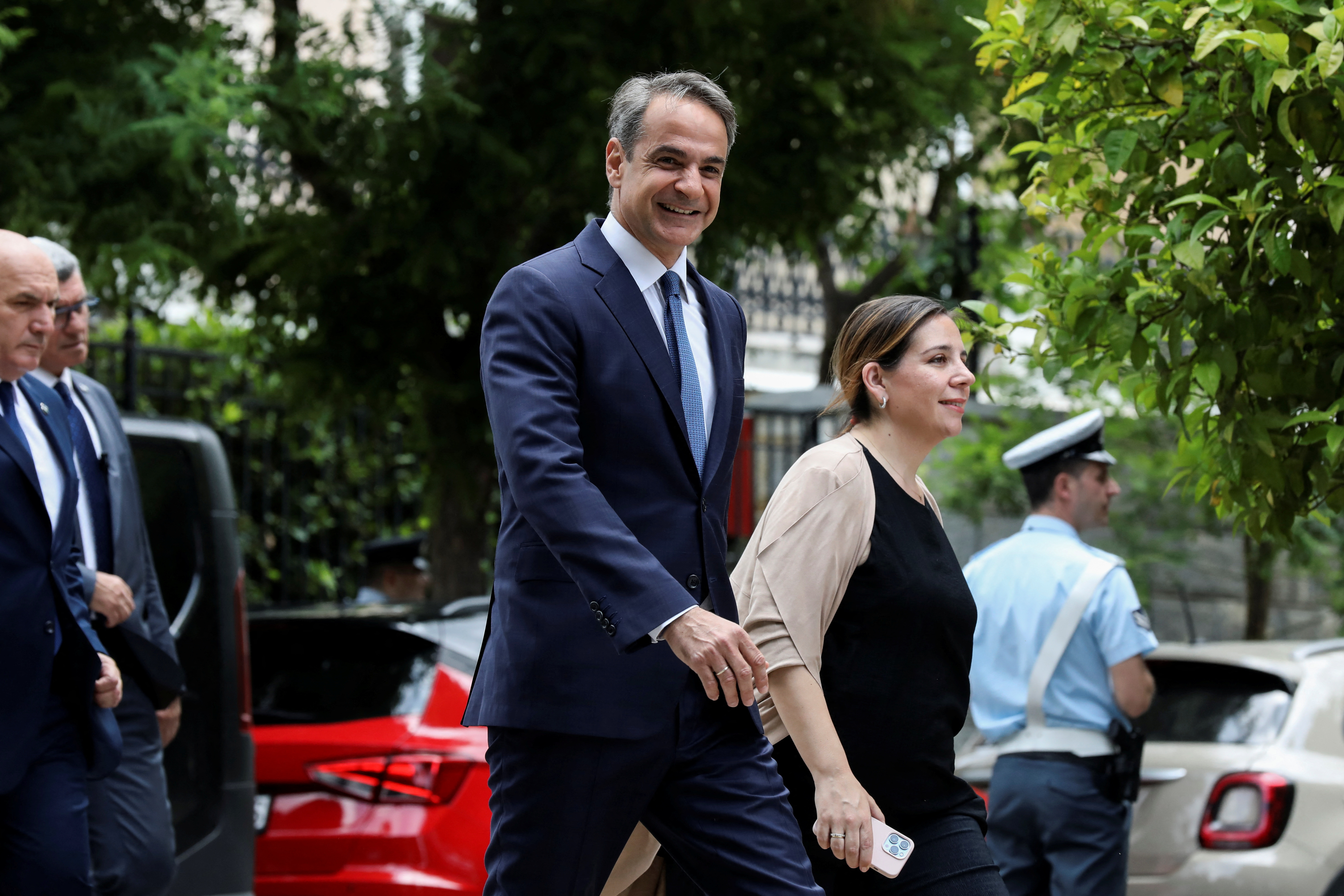 image Mitsotakis gunning for outright victory in Greek second vote