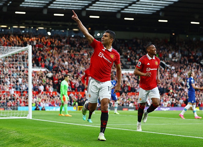 image Man United back in Champions League after 4-1 rout of Chelsea