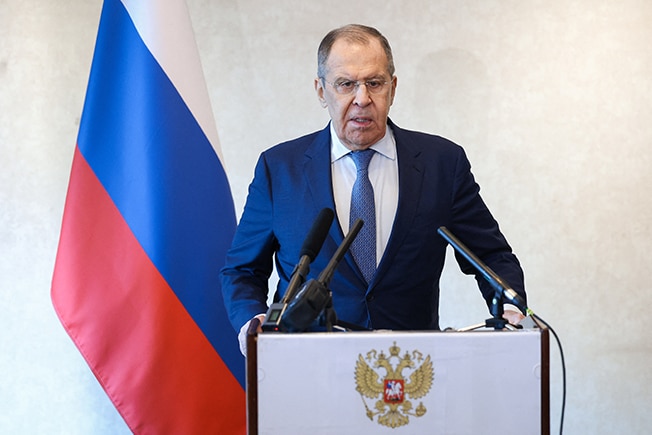 image Russia&#8217;s Lavrov accuses West of &#8216;supporting genocide&#8217; in Ukraine