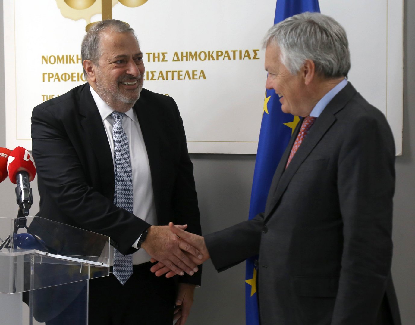image EU justice commissioner calls for strengthening of the AG&#8217;s office (Updated)