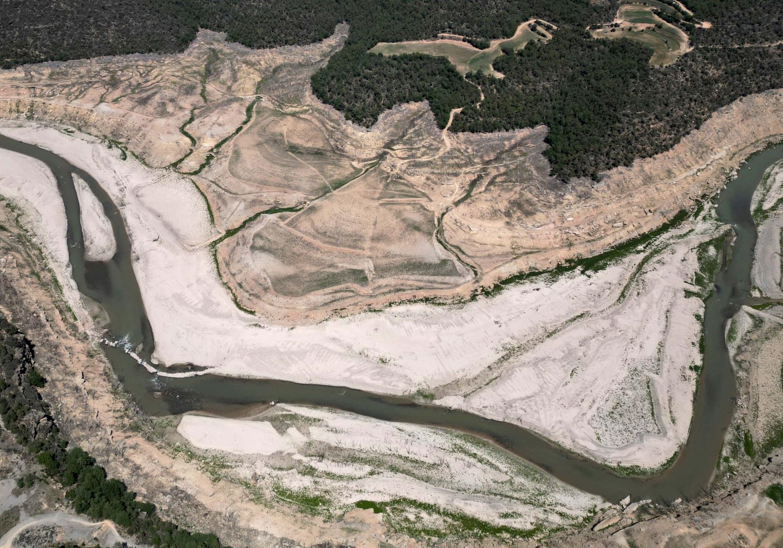 file photo: drought impact on spain's reservoirs after warmest april on record