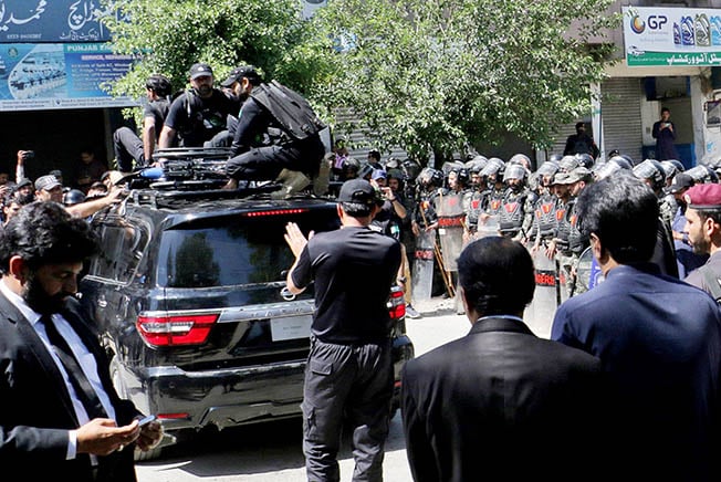 cover Ousted Pakistan PM Khan arrested, prompting call for ‘shut down’ protests