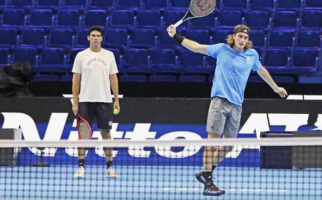 image &#8216;Less is more&#8217;, says Tsitsipas after splitting with coach Philippoussis