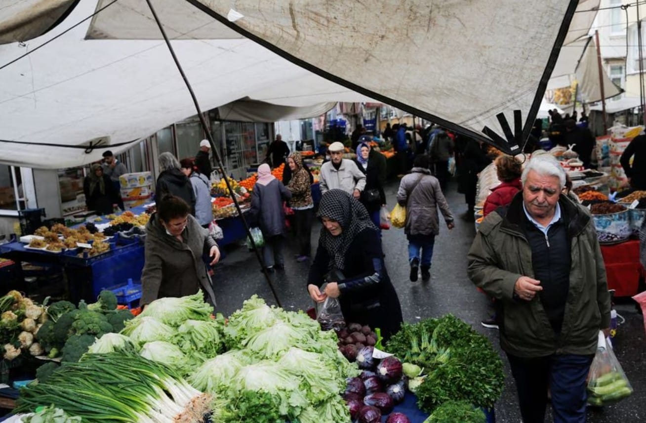 image Turkish inflation slows to 44 per cent ahead of landmark election
