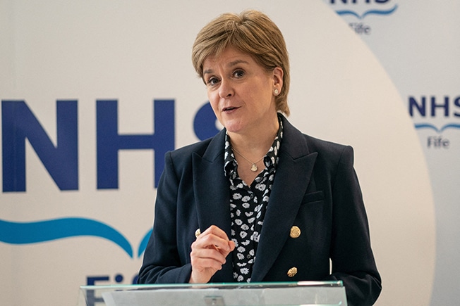 image After arrest in SNP funding probe, Sturgeon says &#8216;I am innocent&#8217;