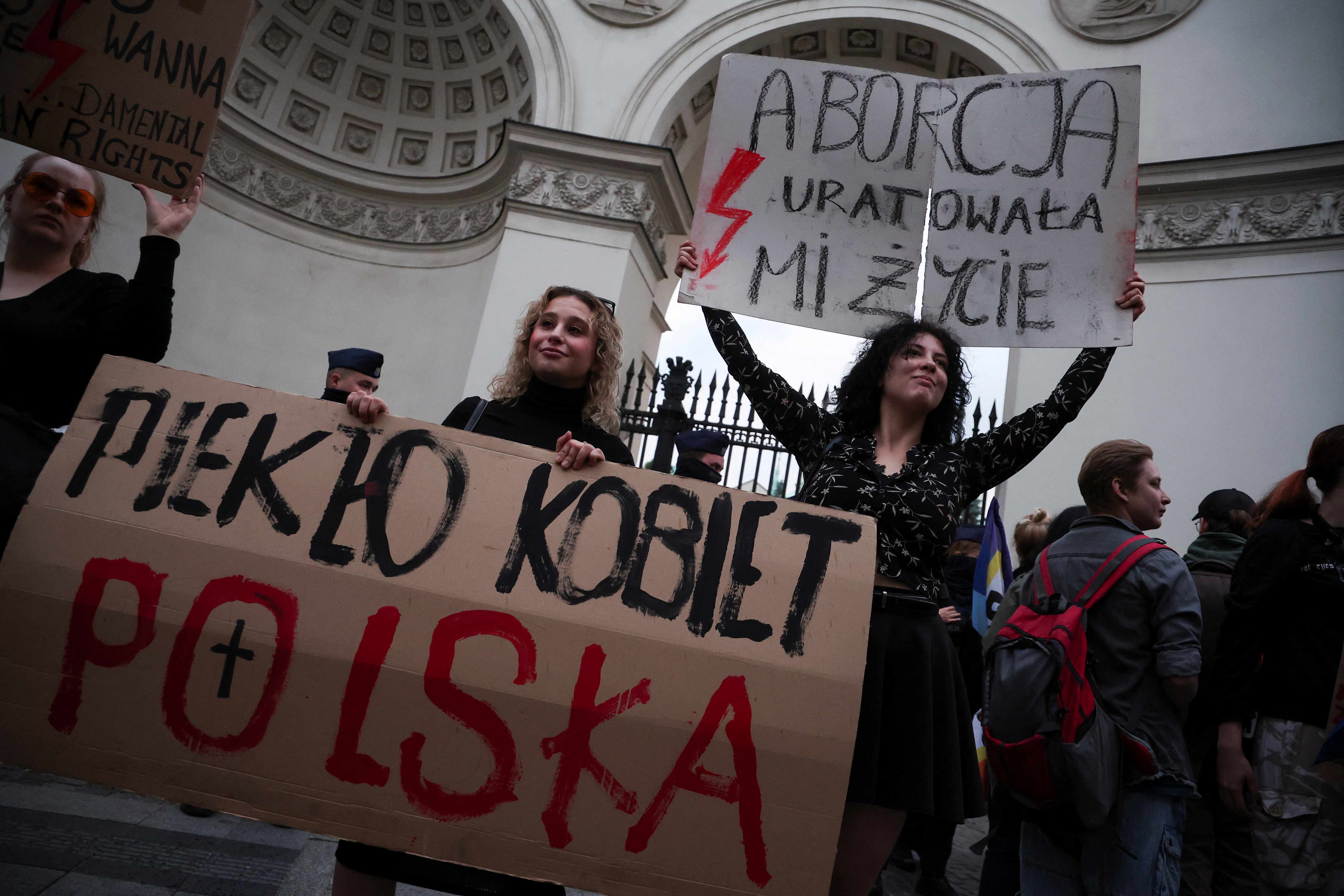 image &#8216;Stop killing us&#8217;: Polish women protest against strict anti-abortion law