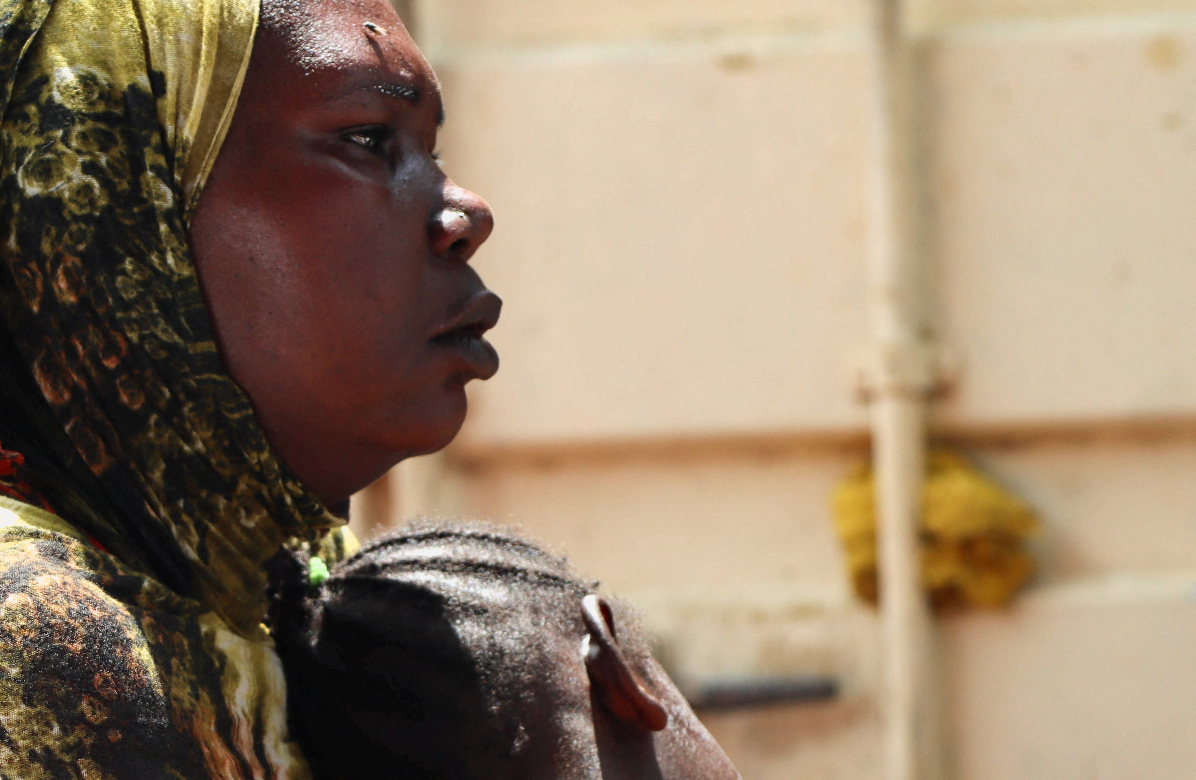 image Sudanese civilians killed and shot at as they flee Darfur city by foot