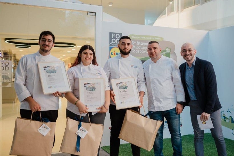 Lidl Cyprus 2023 Sustainable Gastronomy Competition Award Ceremony