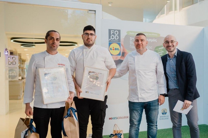 Lidl Cyprus 2023 Sustainable Gastronomy Competition Award Ceremony