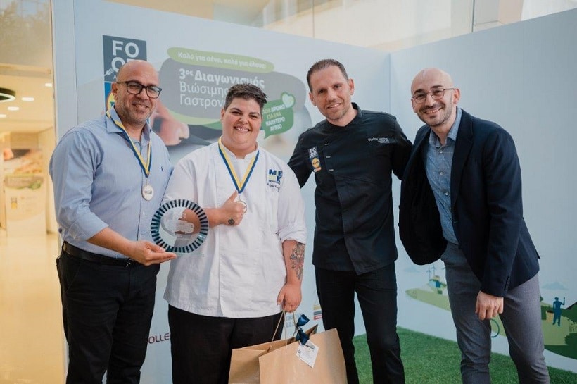 Lidl Cyprus 2023 Sustainable Gastronomy Competition Award Ceremony
