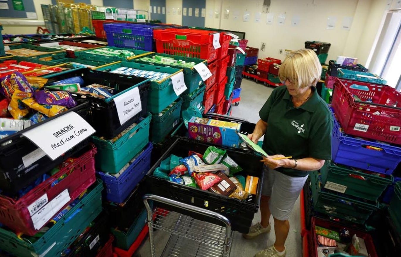 image One in seven Britons faced hunger in 2022, says food bank charity