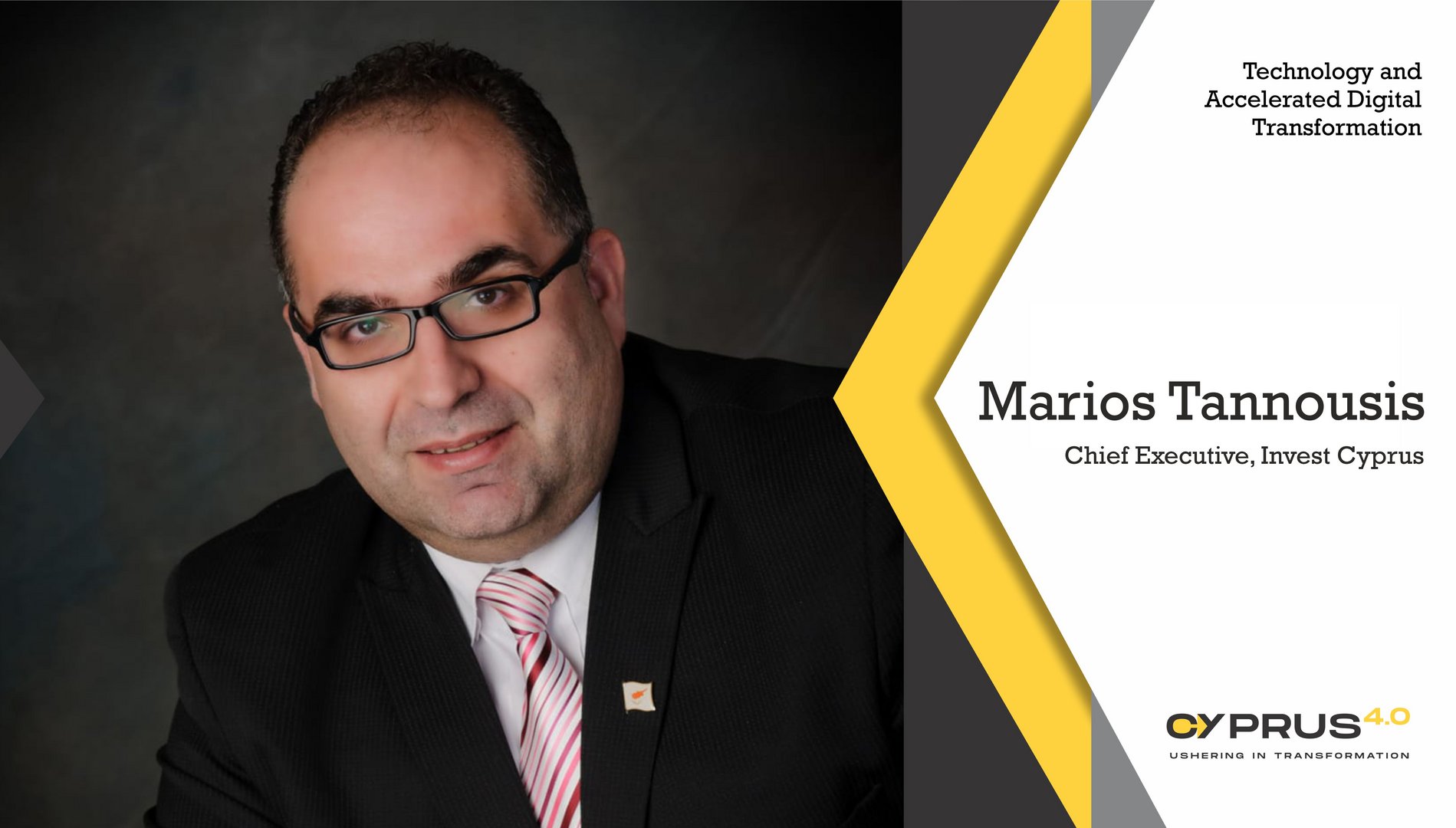 image Marios Tannousis Chief Executive, Invest Cyprus