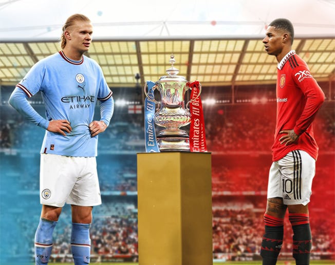 image United desperate to stop City&#8217;s treble march in unique FA Cup final