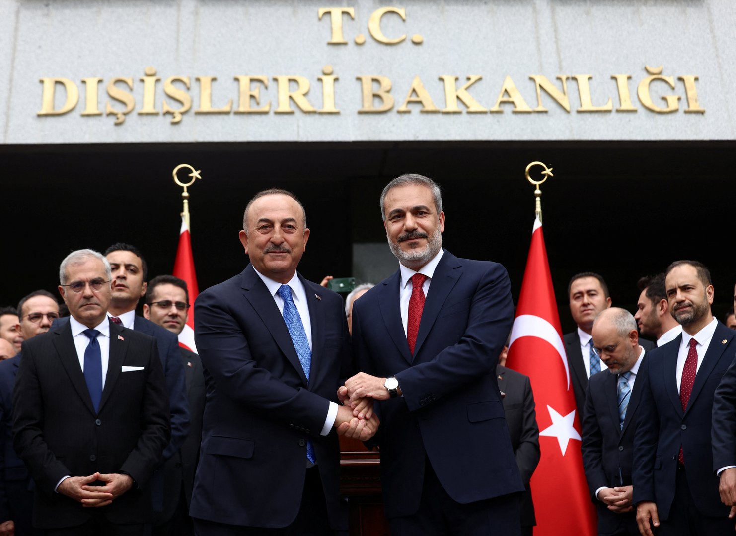 image Sinister intelligence chief named Turkish foreign minister