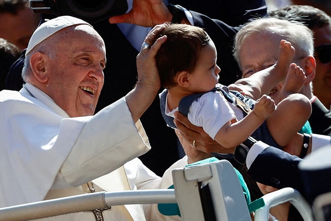 image Pope Francis in hospital for second abdominal surgery in two years