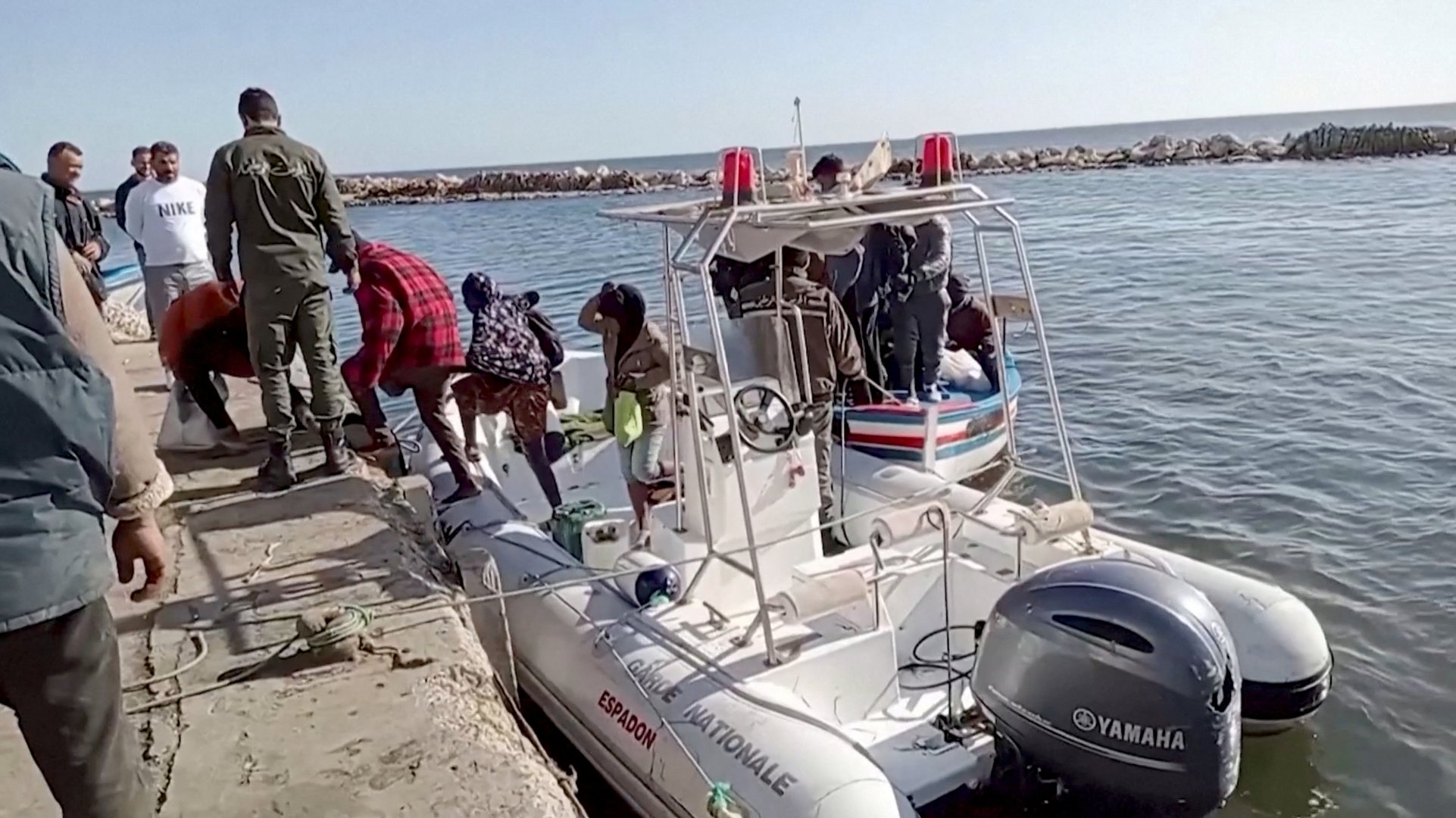 image Boat sinking off Tunisia leaves one dead, at least 10 migrants missing