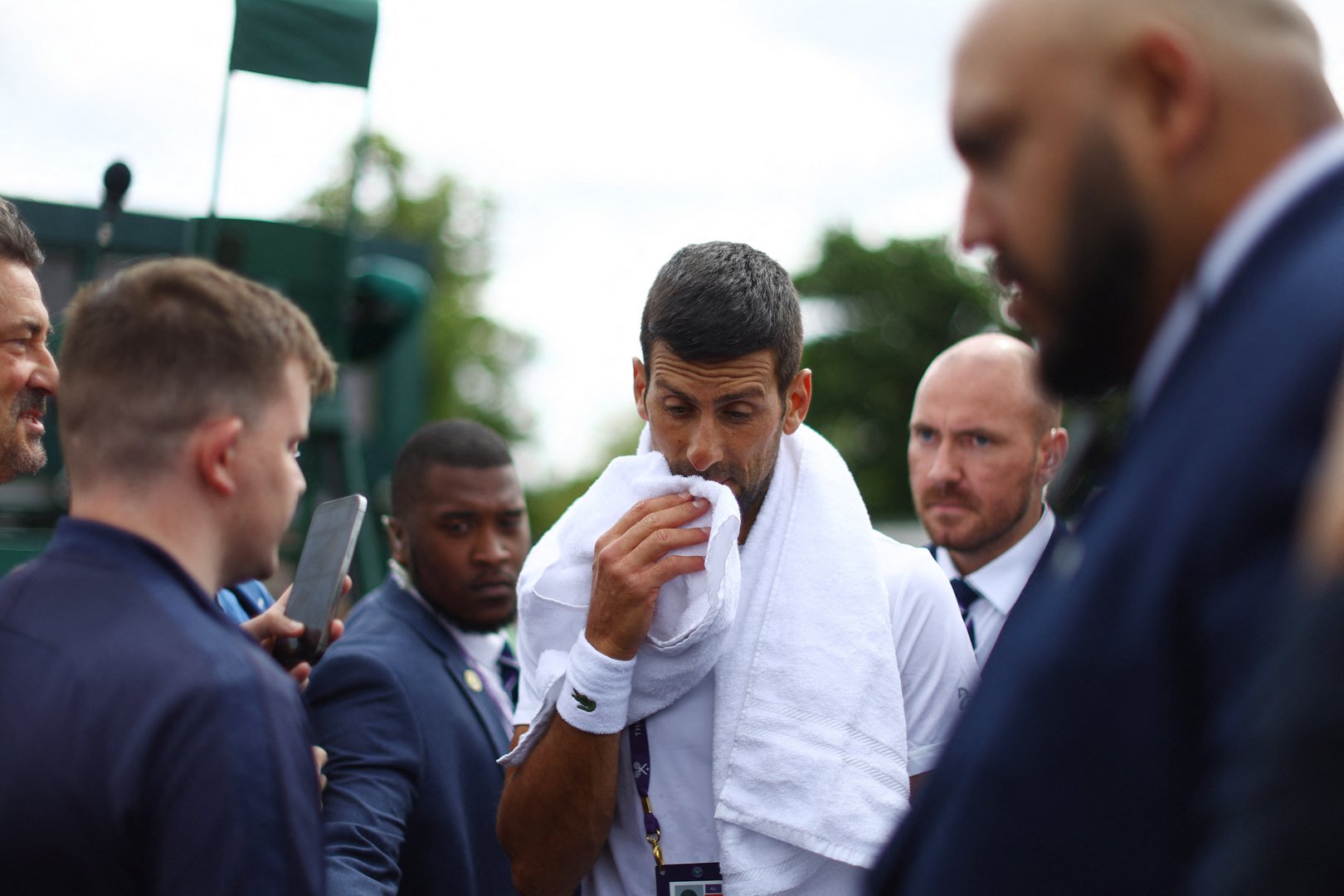 image Djokovic centre stage again as Wimbledon gets under way