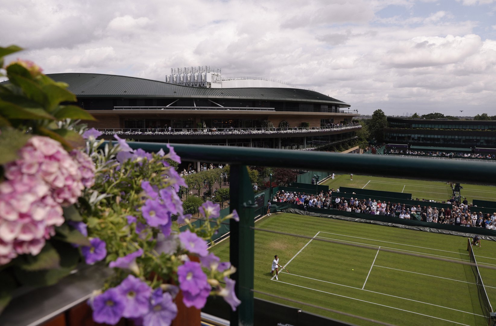 cover Wimbledon on red alert for orange protest