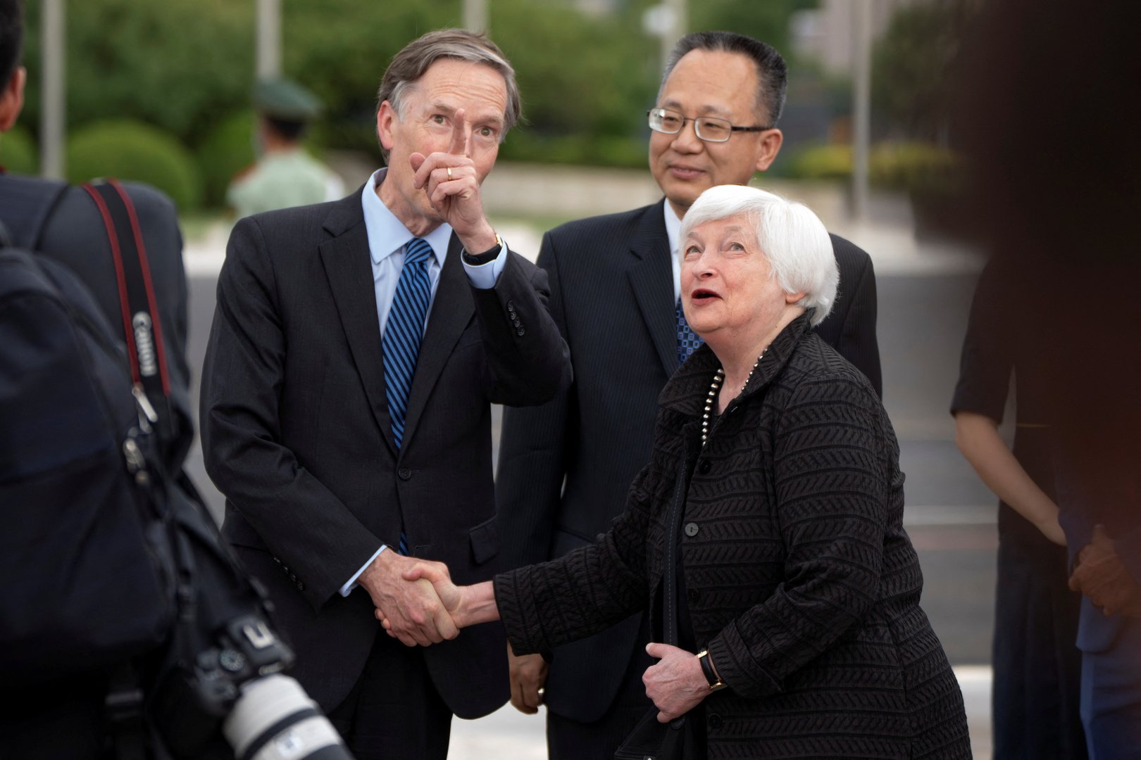 image US&#8217;s Yellen lands in China, hopes to thaw icy relations