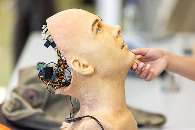 image AI robots could play future role as companions in care homes
